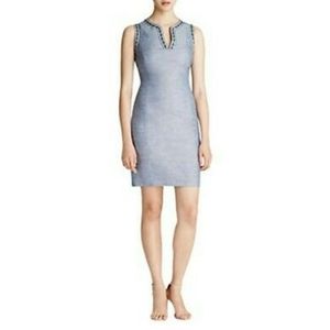 NYDJ Colleen Denim Blue Sleeveless Dress